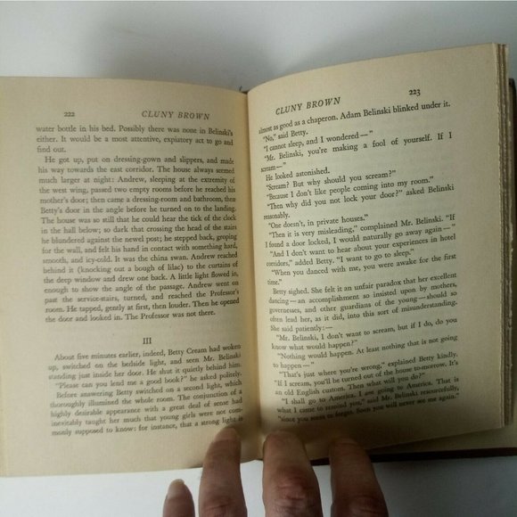 Vintage Book - Cluny Brown by Margery Sharp Hardco - Picture 10 of 11